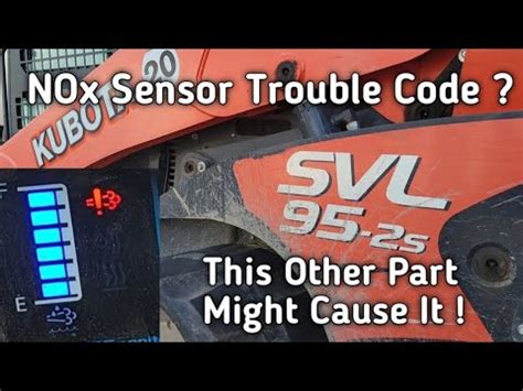 kubota svl95 fault codes